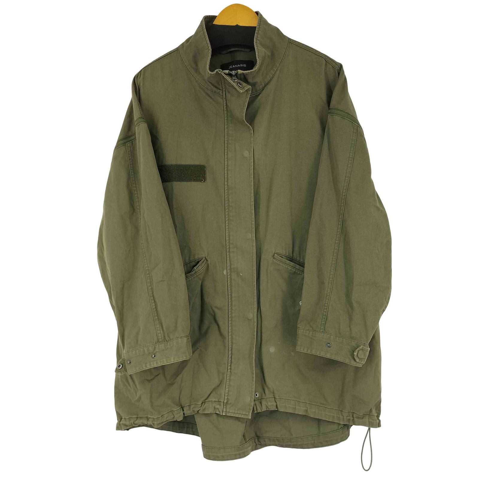 JEANASIS ジーナシス　ミリタリアウター 楽天市場】【SALE／34%OFF】ステンカラーミリタリーコート JEANASIS