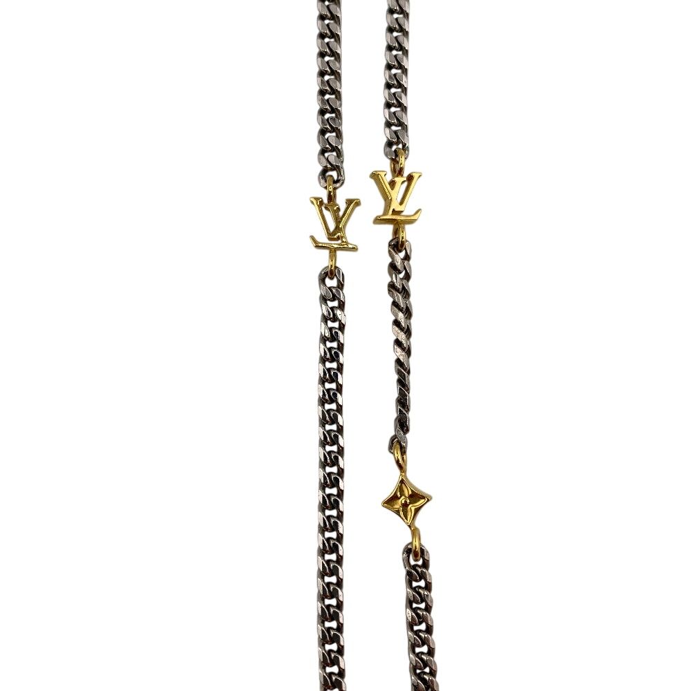 LOUIS VUITTON ルイヴィトン M00347 3IN1 ブレスレット 喜平チェーン