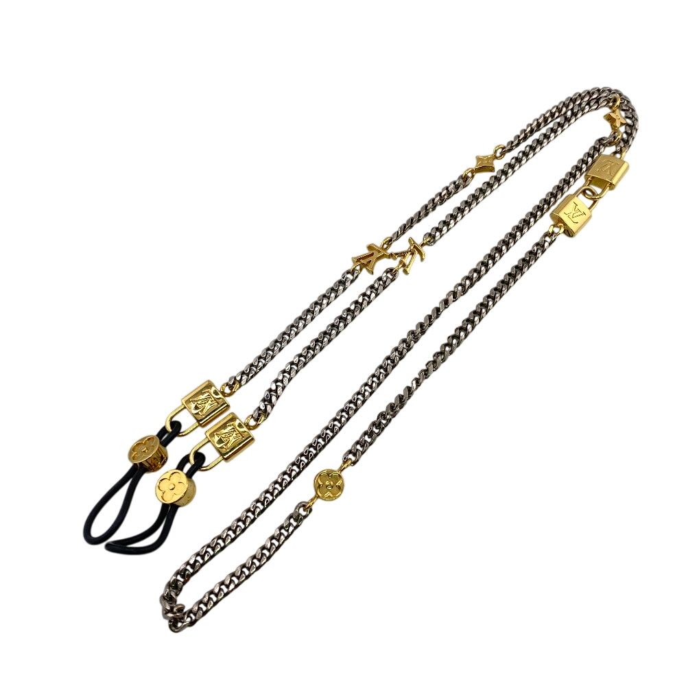 LOUIS VUITTON ルイヴィトン M00347 3IN1 ブレスレット 喜平チェーン