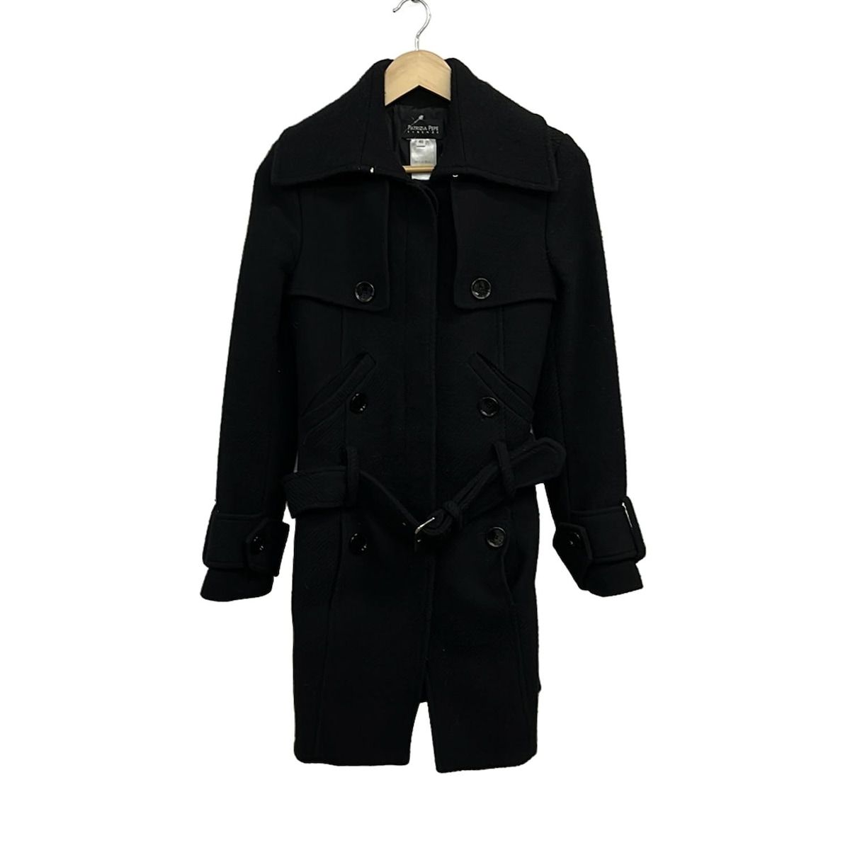 PATRIZIA PEPE(パトリツィアペペ) コート サイズ40 M レディース - 黒