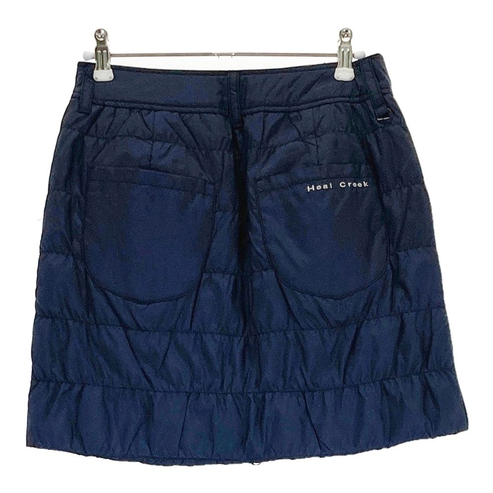 サイズ：38 HEAL CREEK ヒールクリーク 中綿スカート ネイビー系