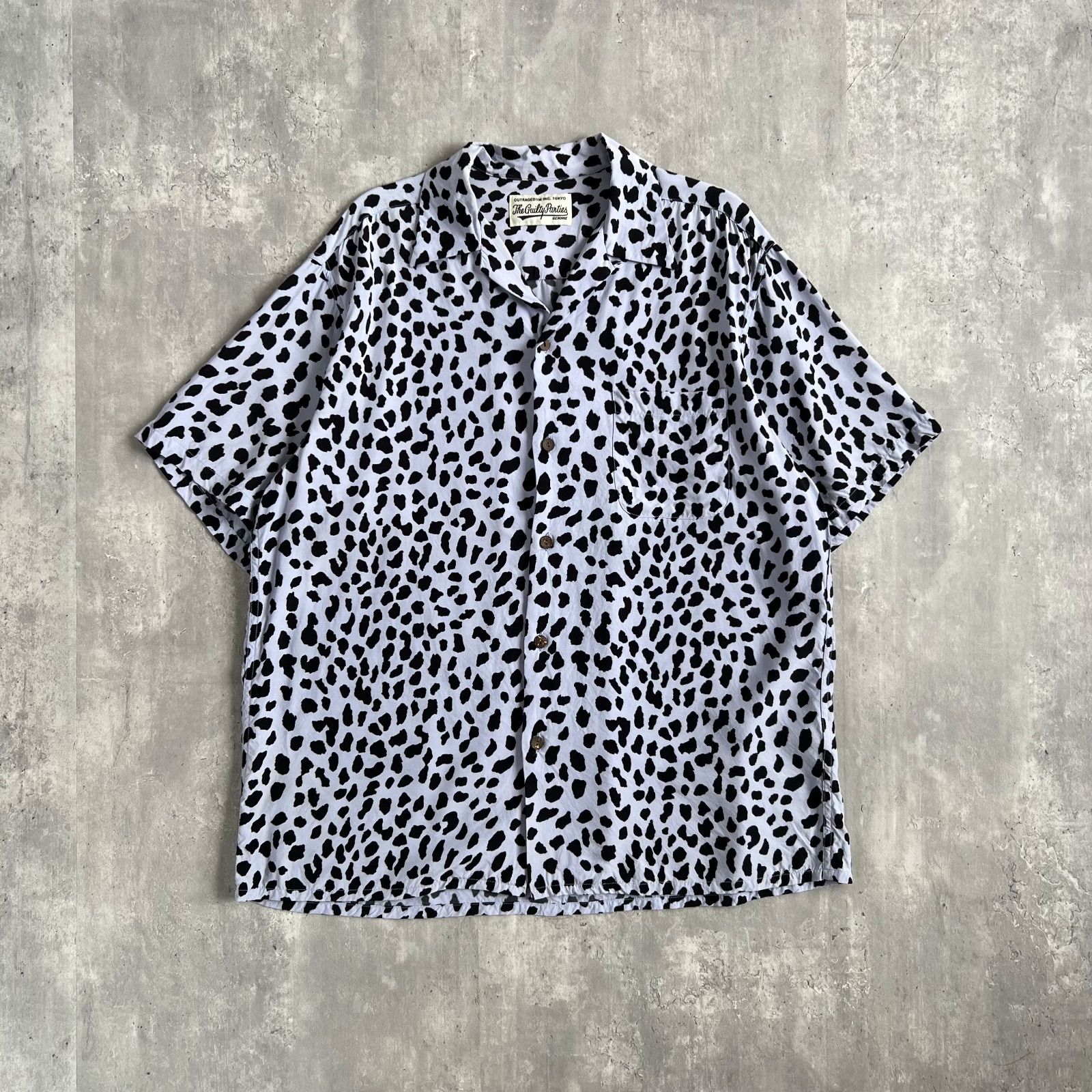 WACKO MARIA / ワコマリア レオパード柄 レーヨンアロハシャツ