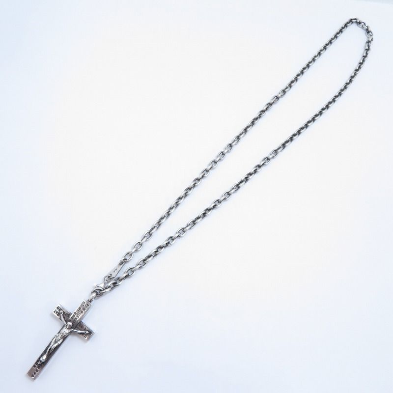 【瀬戸大橋店】  JAM HOME MADE | ジャムホームメイド ロザリオクロス ネックレスM シルバー 【134】