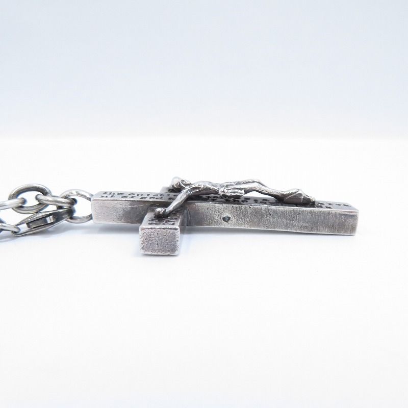 【瀬戸大橋店】  JAM HOME MADE | ジャムホームメイド ロザリオクロス ネックレスM シルバー 【134】