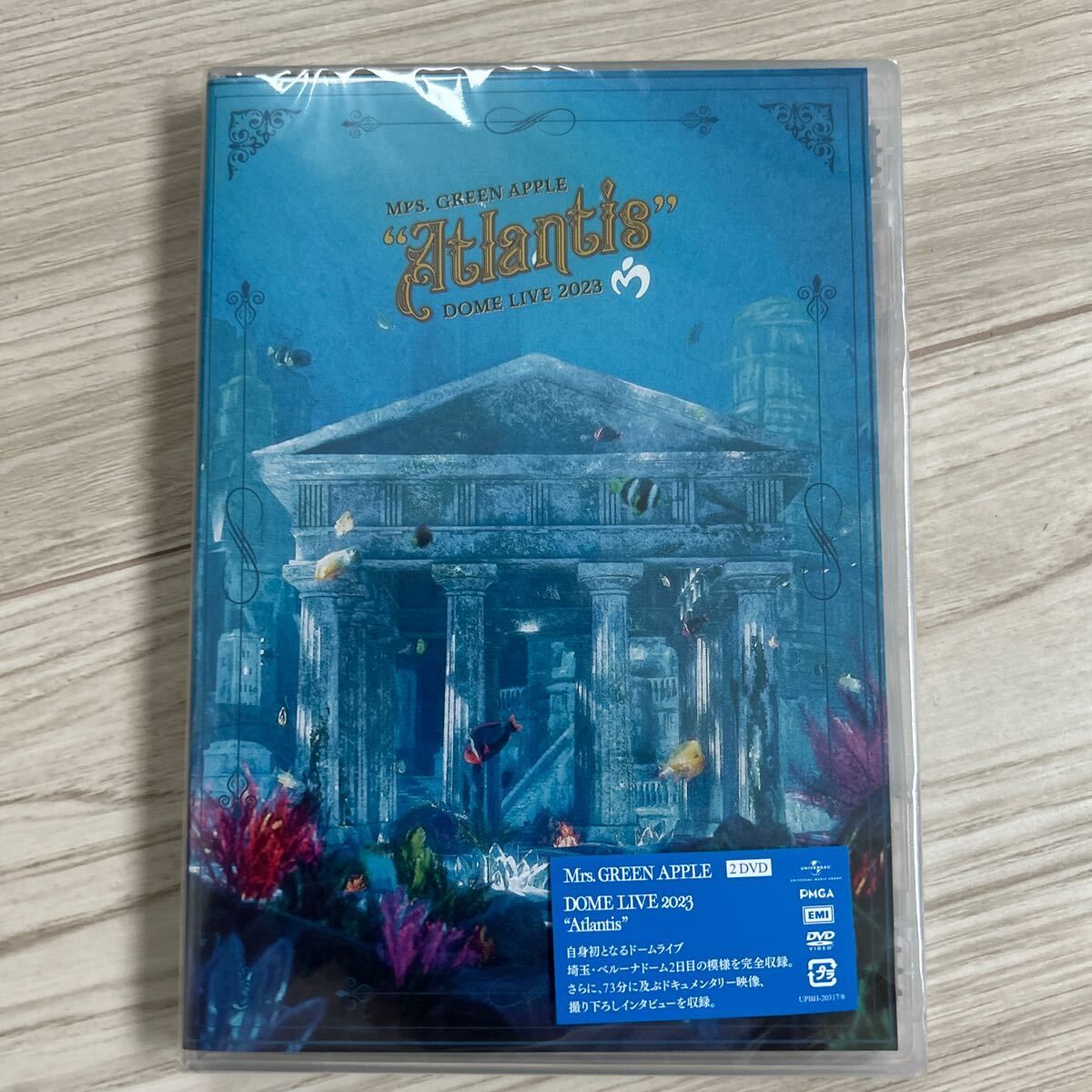 Mrs.GREEN APPLE DOME LIVE 2023 “Atlantis” (通常盤) DVD - メルカリ