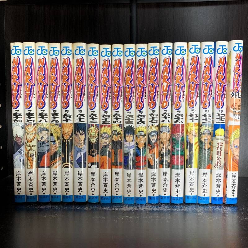 ナルト NARUTO 1-72巻 全巻セット 外伝付き 計73冊セット コミック