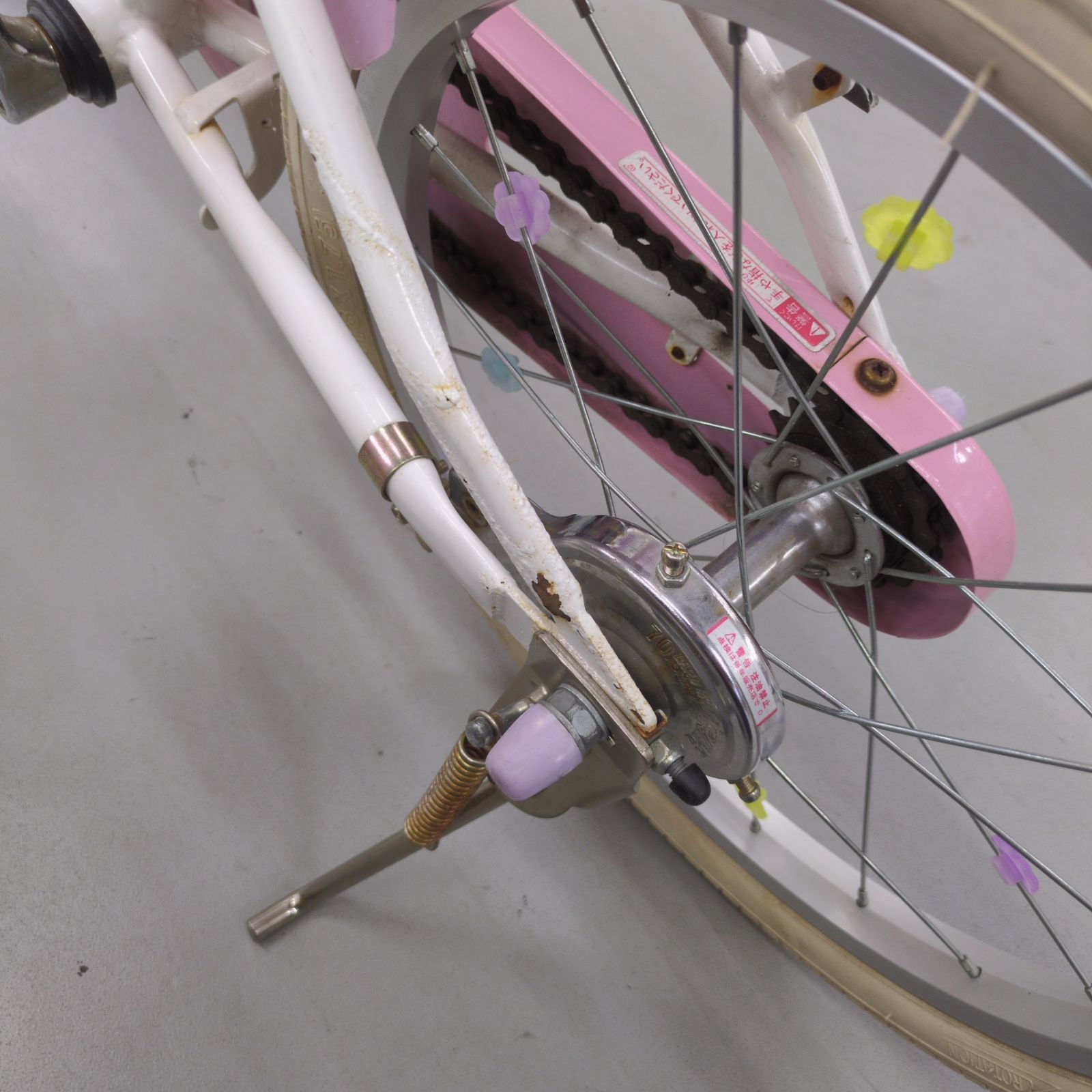 J321 ★サビキズ有り★子供自転車★ウィズフレンドパーティー★18インチ J321 ☆サビキズ有り☆子供自転車☆ウィズフレンドパーティー☆18