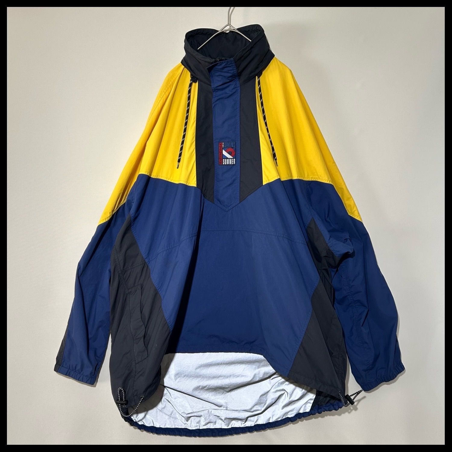 バレンシアガ BALENCIAGA オーバーサイズ ダブルヘム ハーフジップ