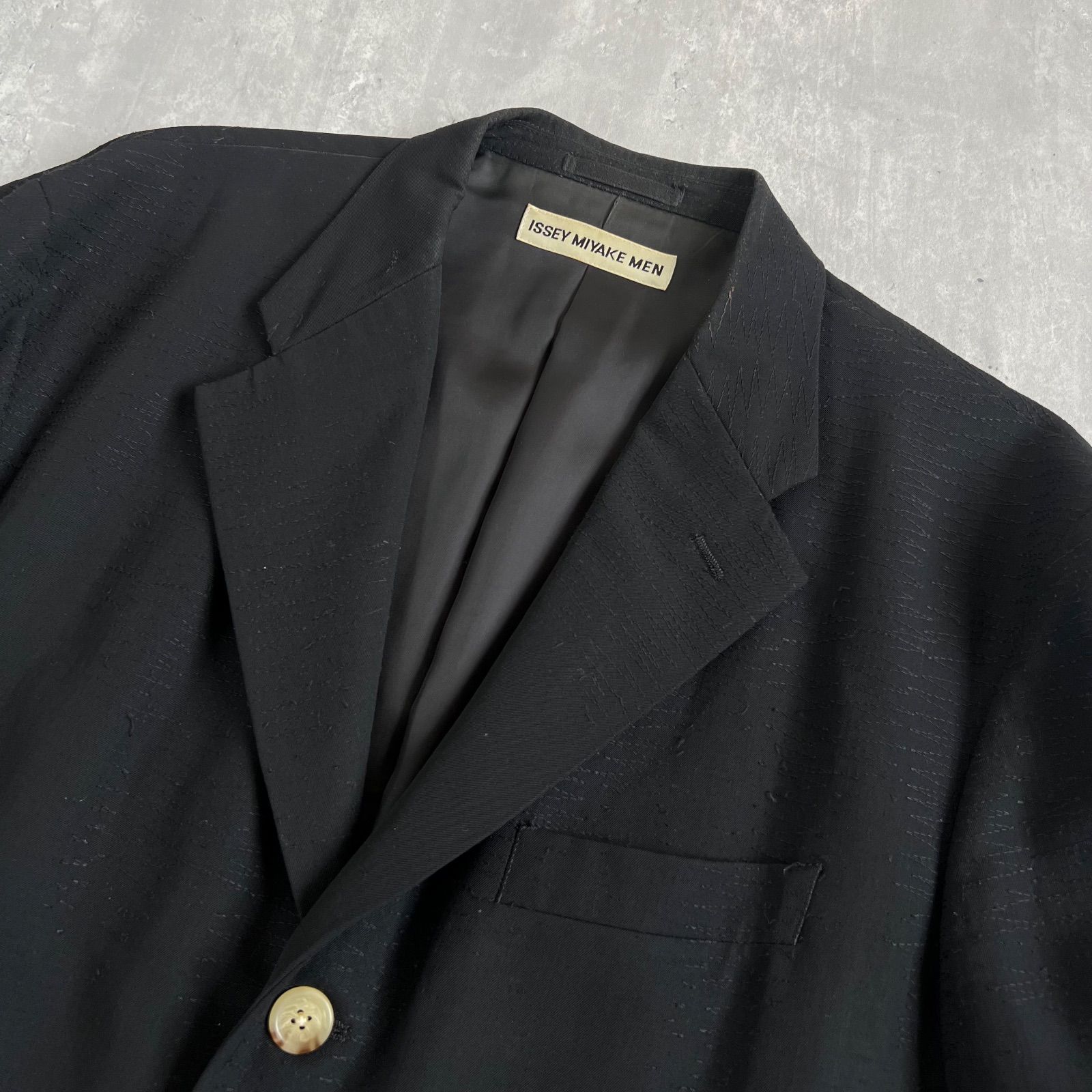 ISSEY MIYAKE MEN / イッセイミヤケメン テクスチャード ウール