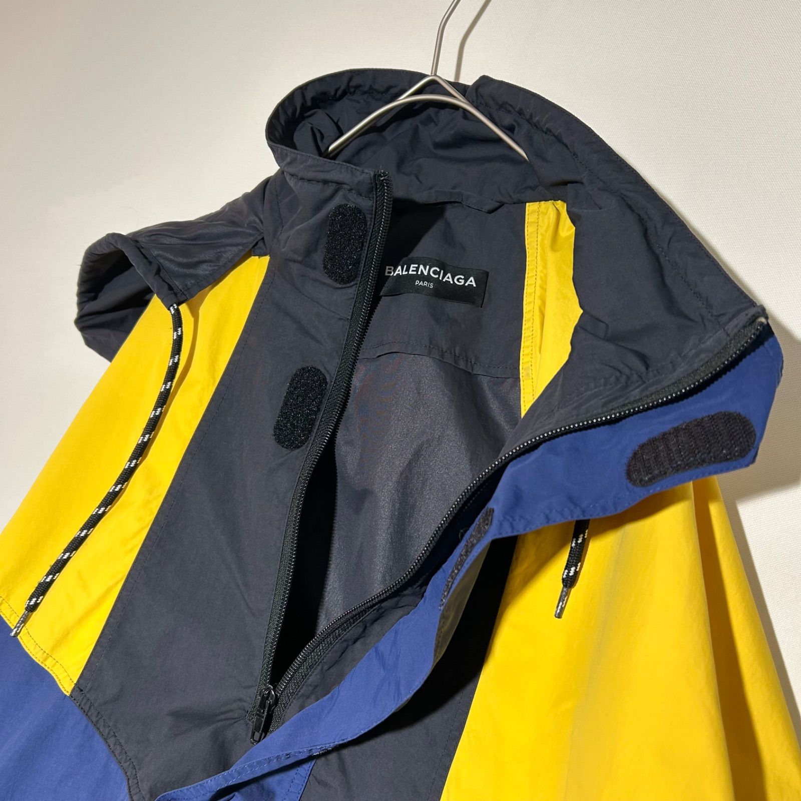 バレンシアガ BALENCIAGA オーバーサイズ ダブルヘム ハーフジップ