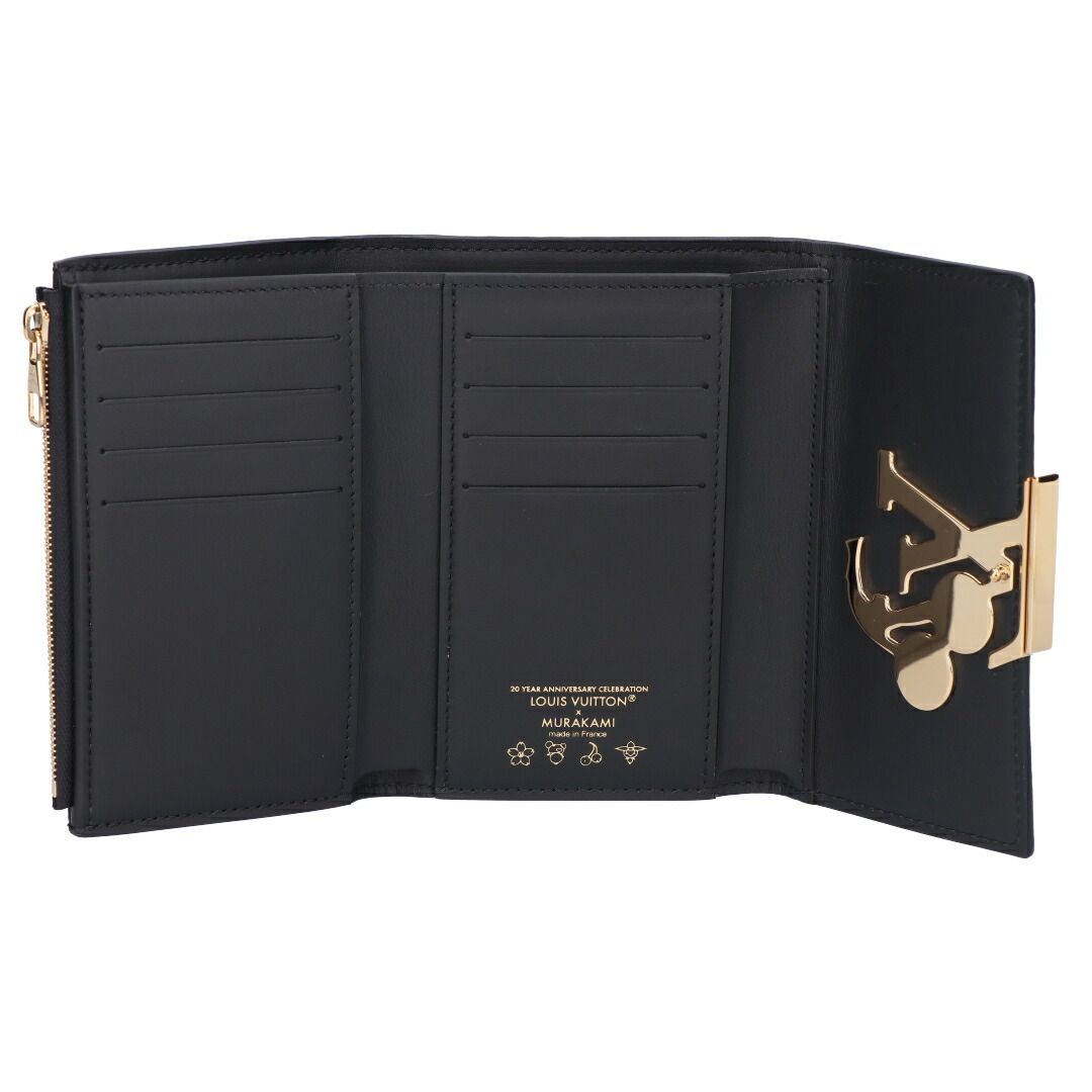 極上美品　ルイヴィトン　超希少　限定品 カプシーヌ コンパクト 三つ折り財布 極上美品 ルイヴィトン 超希少 限定品 カプシーヌ コンパクト 三つ折り財布