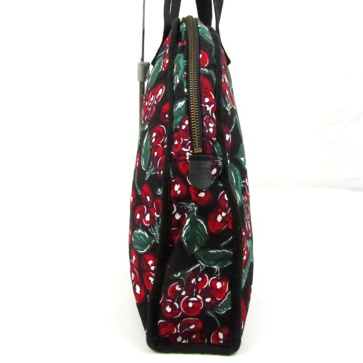 ソニアリキエル チェリー柄 ショルダーバッグ ボストンバッグ 鞄