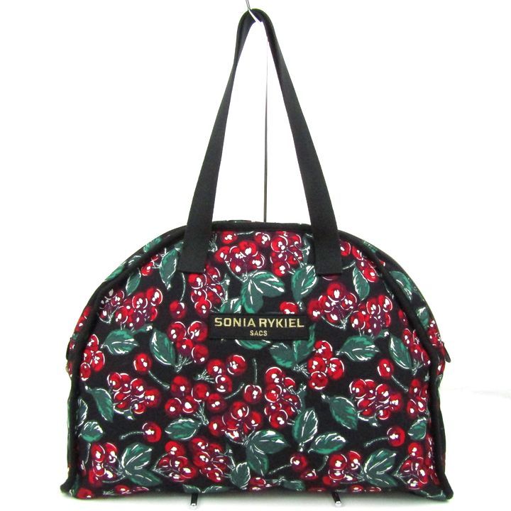 SONIA RYKIEL vintage チェリー柄 ショルダーバッグ ソニアリキエル SONIA RYKIEL チェリー柄 2WAYバッグ ハンドバッグ