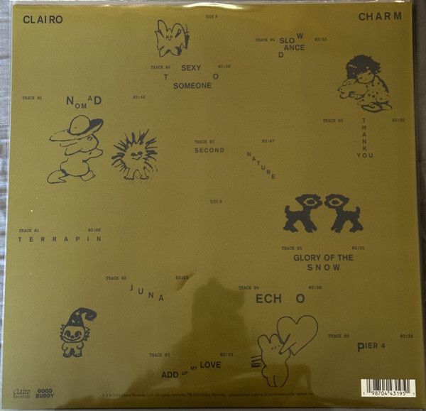 新品未使用 Clairo 帯付きレコード charm クレイロ CLAIRO 'CHARM -JAPAN EDITION-' – BIG LOVE RECORDS