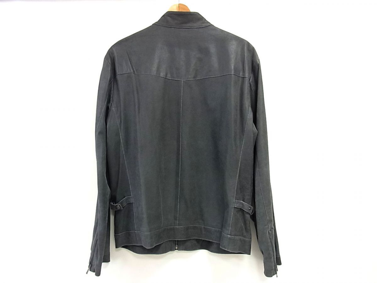 希少　バーバリーロンドン　羊革 ラムレザージャケット グレージュ　42 希少 バーバリーロンドン 羊革 ラムレザージャケット グレージュ 42