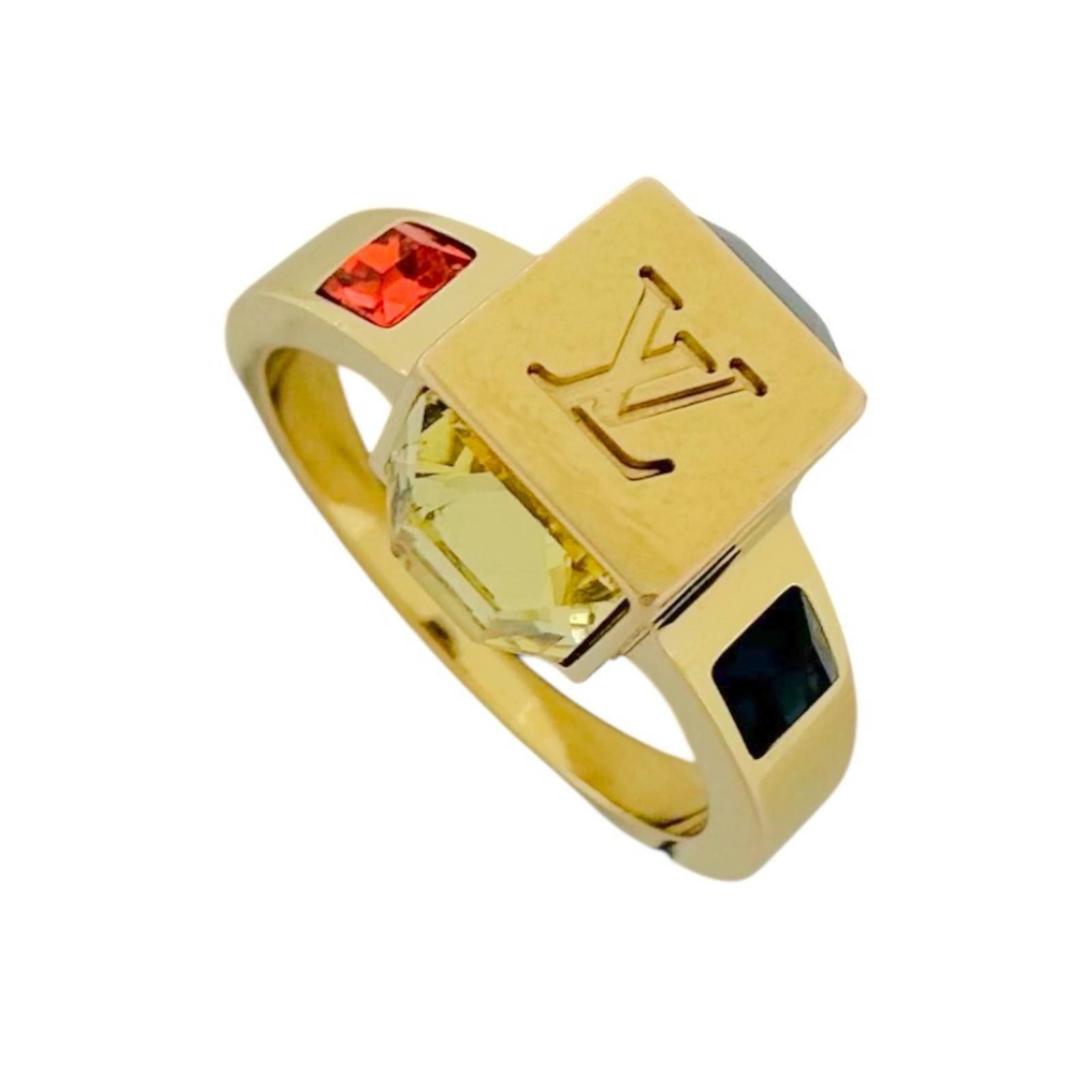 希少 ルイヴィトン リング バーグ ギャンブル Lサイズ 17号相当 付属品 ルイ・ヴィトン バーグギャンブル リング・指輪 - メルカリ