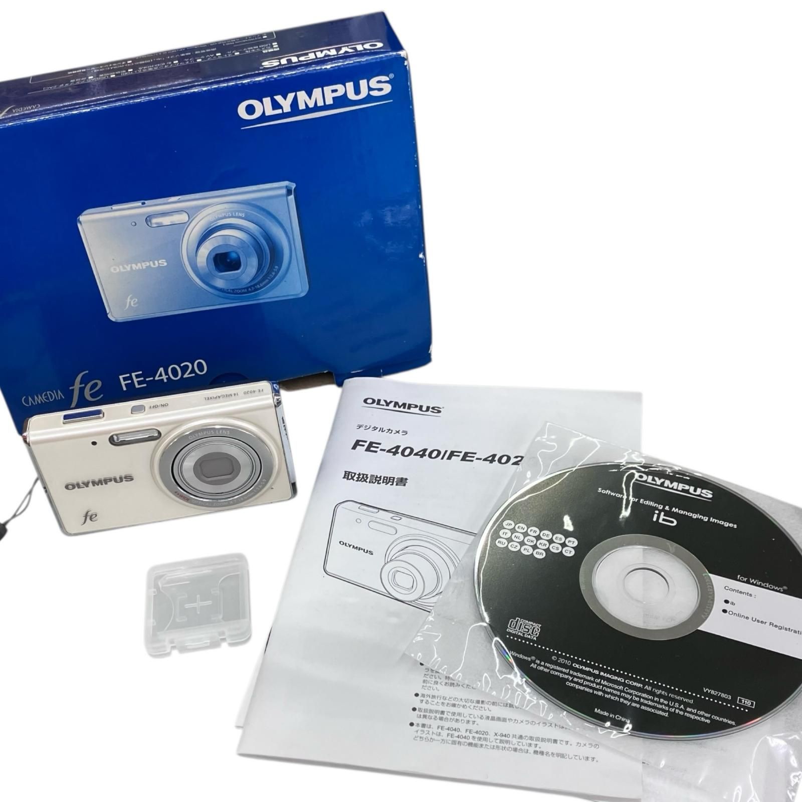 186000 動作未確認 OLYMPUS オリンパス デジタルカメラ FE-4020 - メルカリ