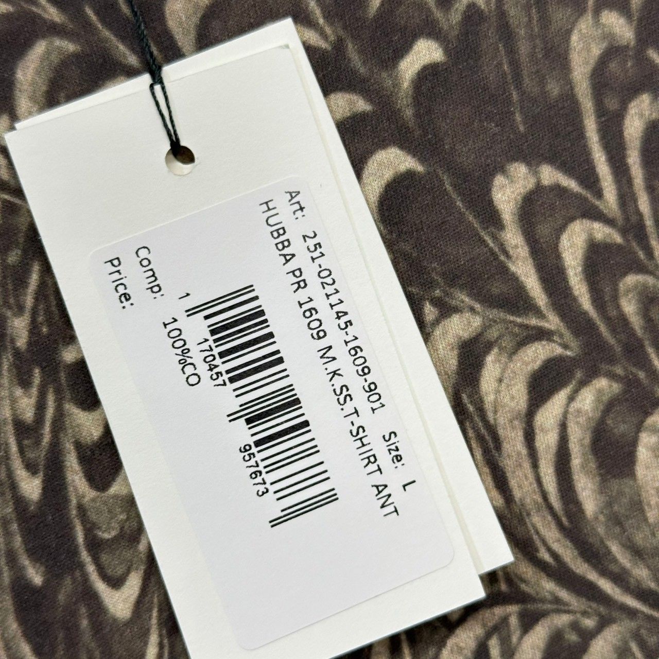 DRIES VAN NOTEN ドリスヴァンノッテン 25SS HUBBA プリントTシャツ L 