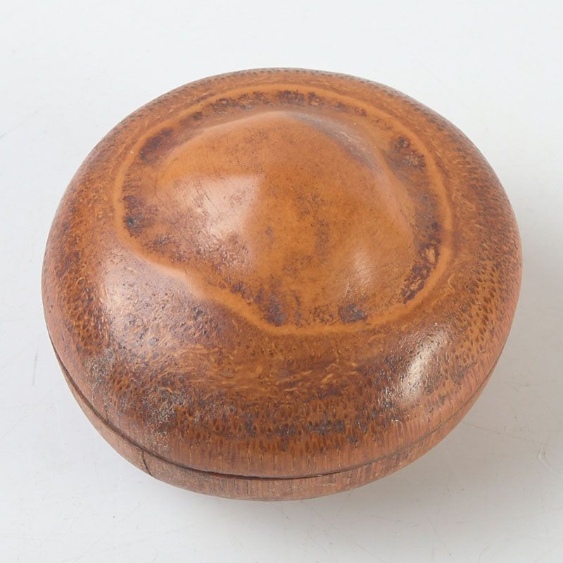 茶道具 篁秋作 竹根 内金溜 香合 共箱 C S353 - メルカリ