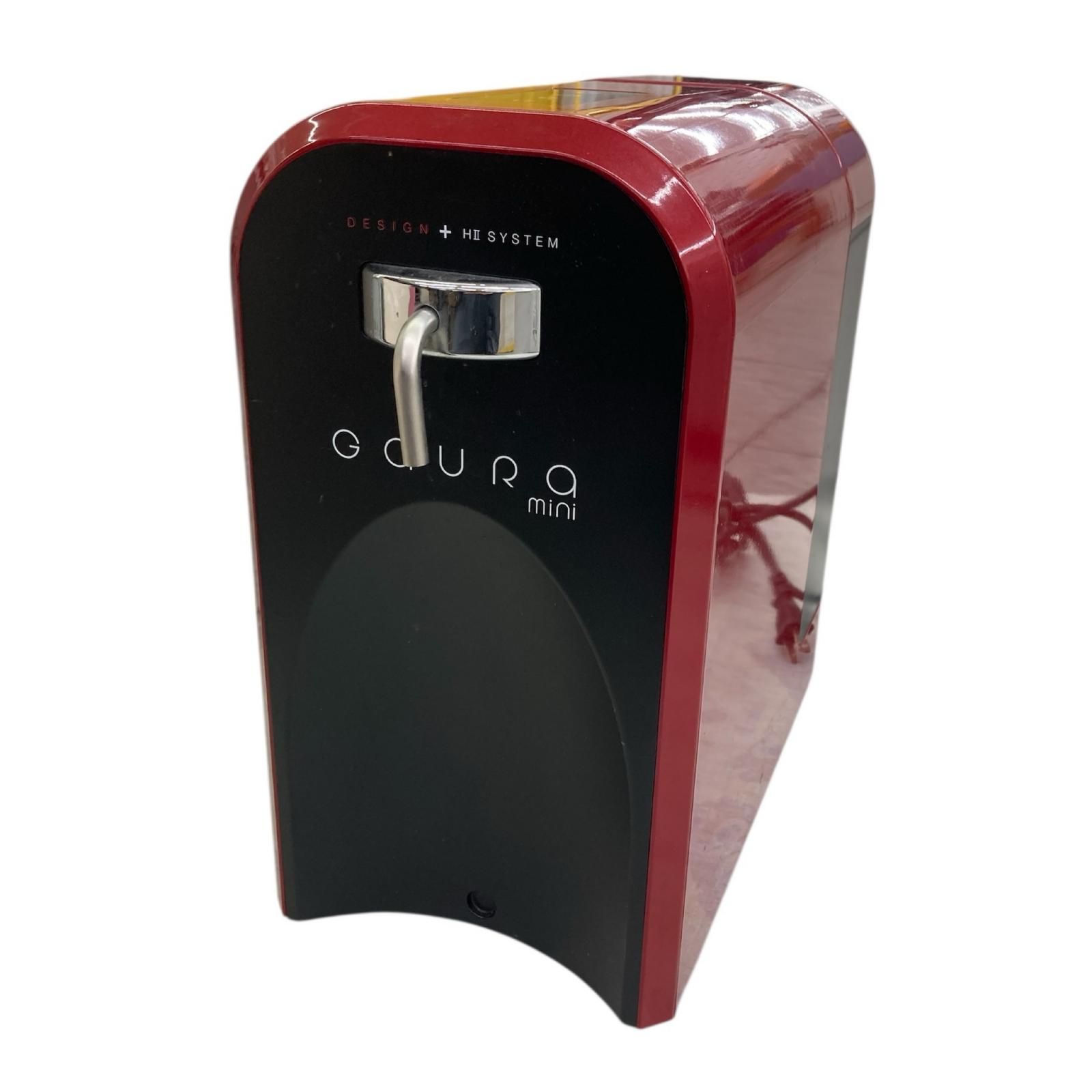 186001 GAURA ガウラ 水素水生成器 GAURA mini GH-T1 レッド 【公式通販】