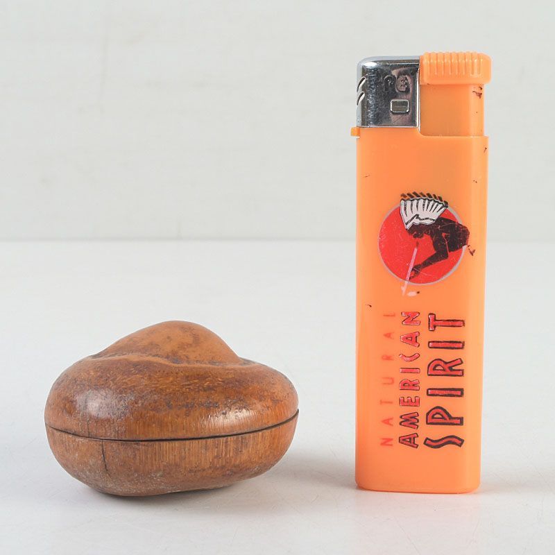 茶道具 篁秋作 竹根 内金溜 香合 共箱 C S353 - メルカリ