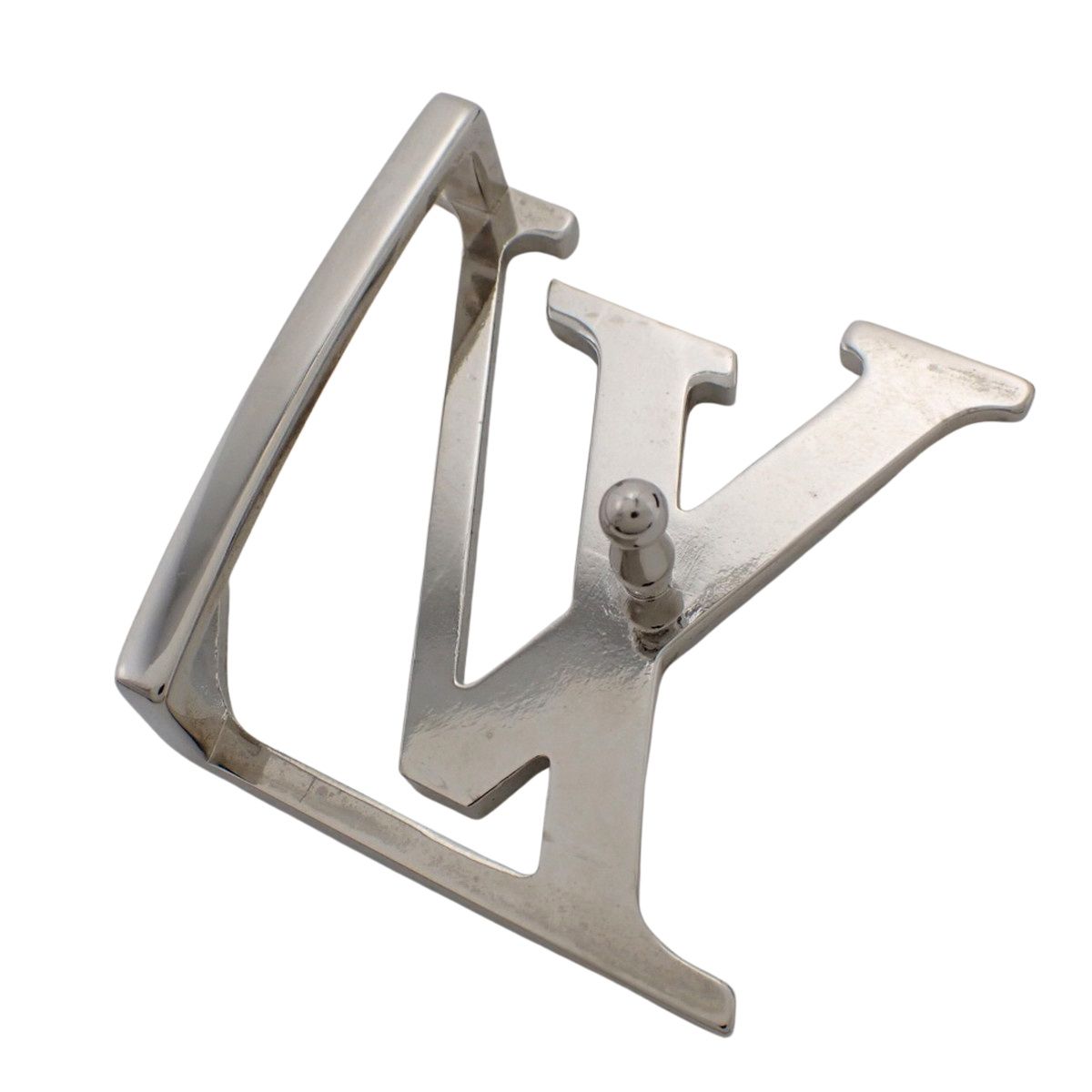 LOUISVUITTON ベルトロゴ　モノグラム LOUIS VUITTON(ルイ・ヴィトン) モノグラム ベルト・LV イニシャル