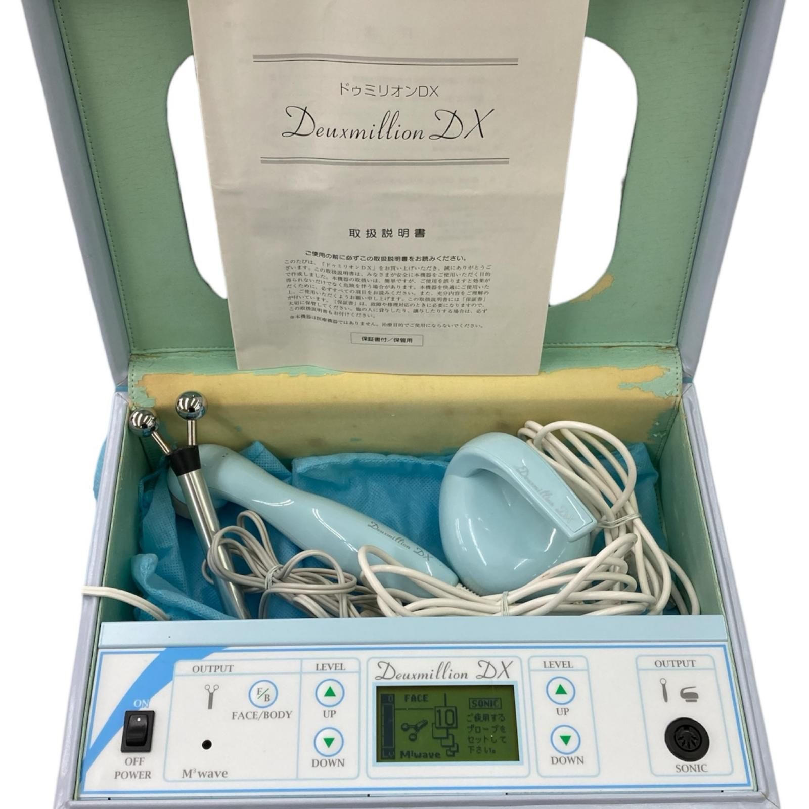 Duxmillion DX 美顔器　ドゥミリオンDX EMS 186000 現状品 Duxmillion DX 美顔器 ドゥミリオンDX 美容器具 超音波