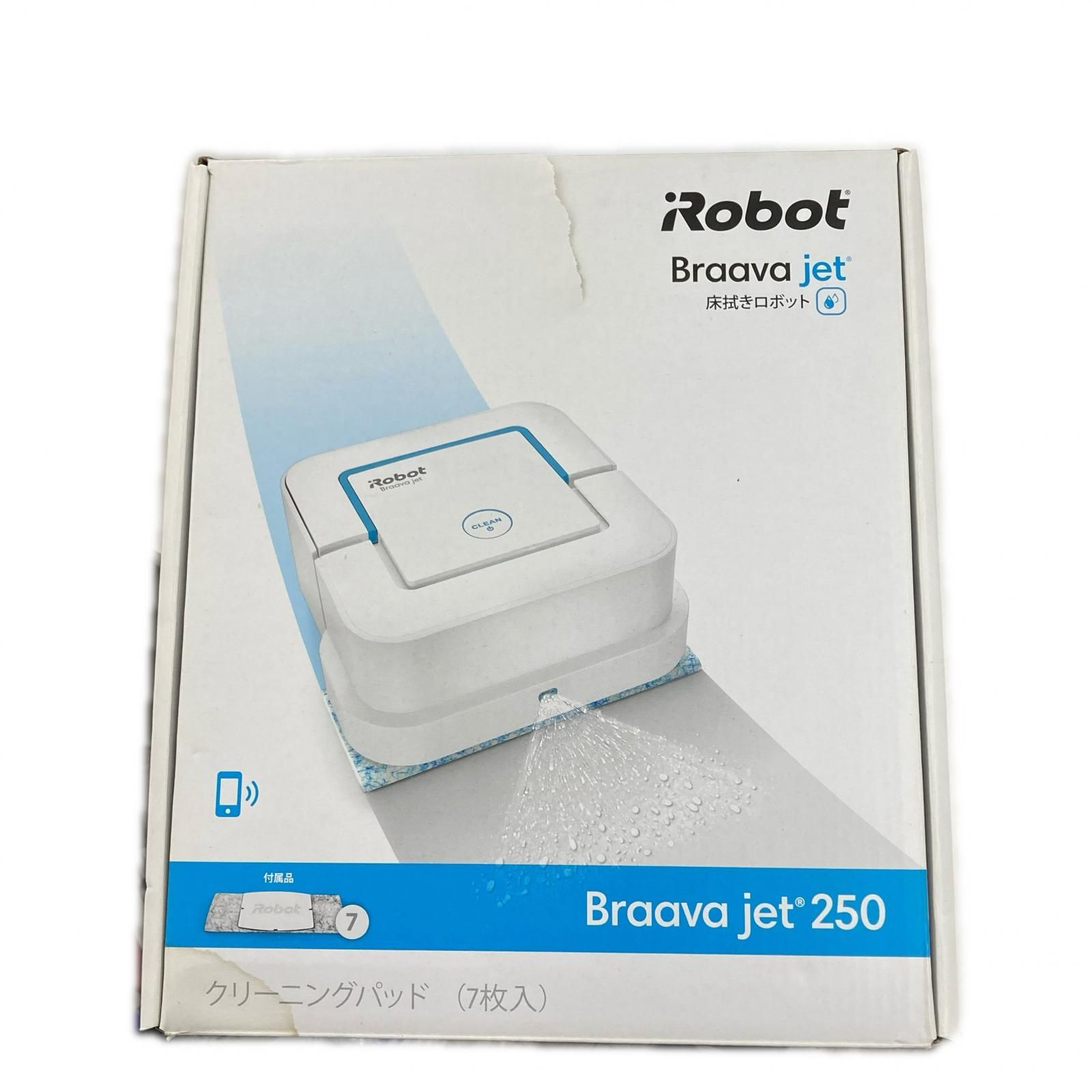 展示品‼️iRobot Braava Jet 240 床拭きロボット Amazon | ブラーバジェット 240 アイロボット 床拭きロボット 水拭き