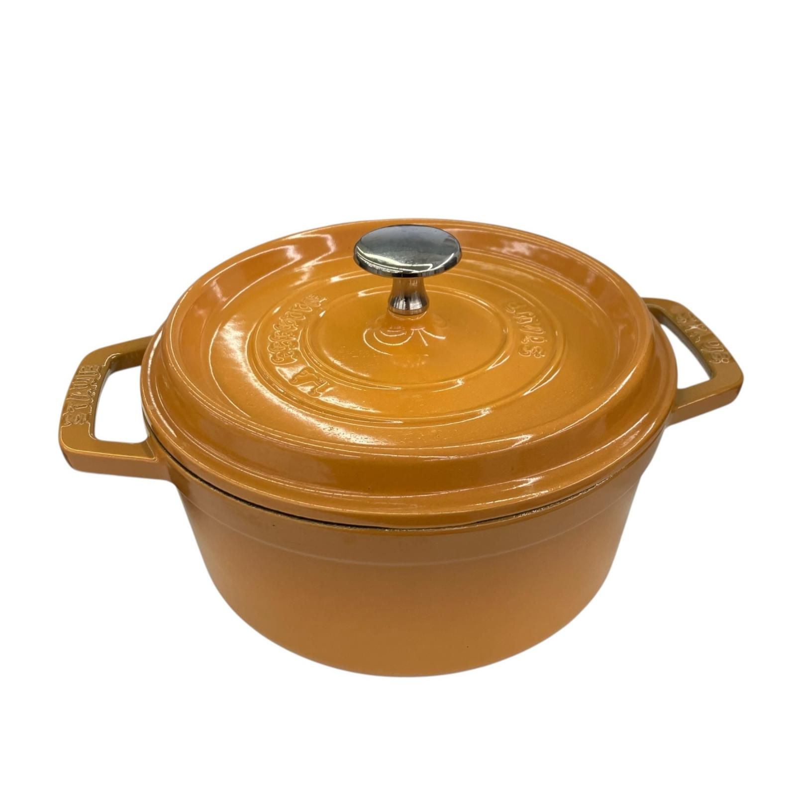 186000 Staub ストウブ ピコココット ラウンド 18cm マスタード - メルカリ