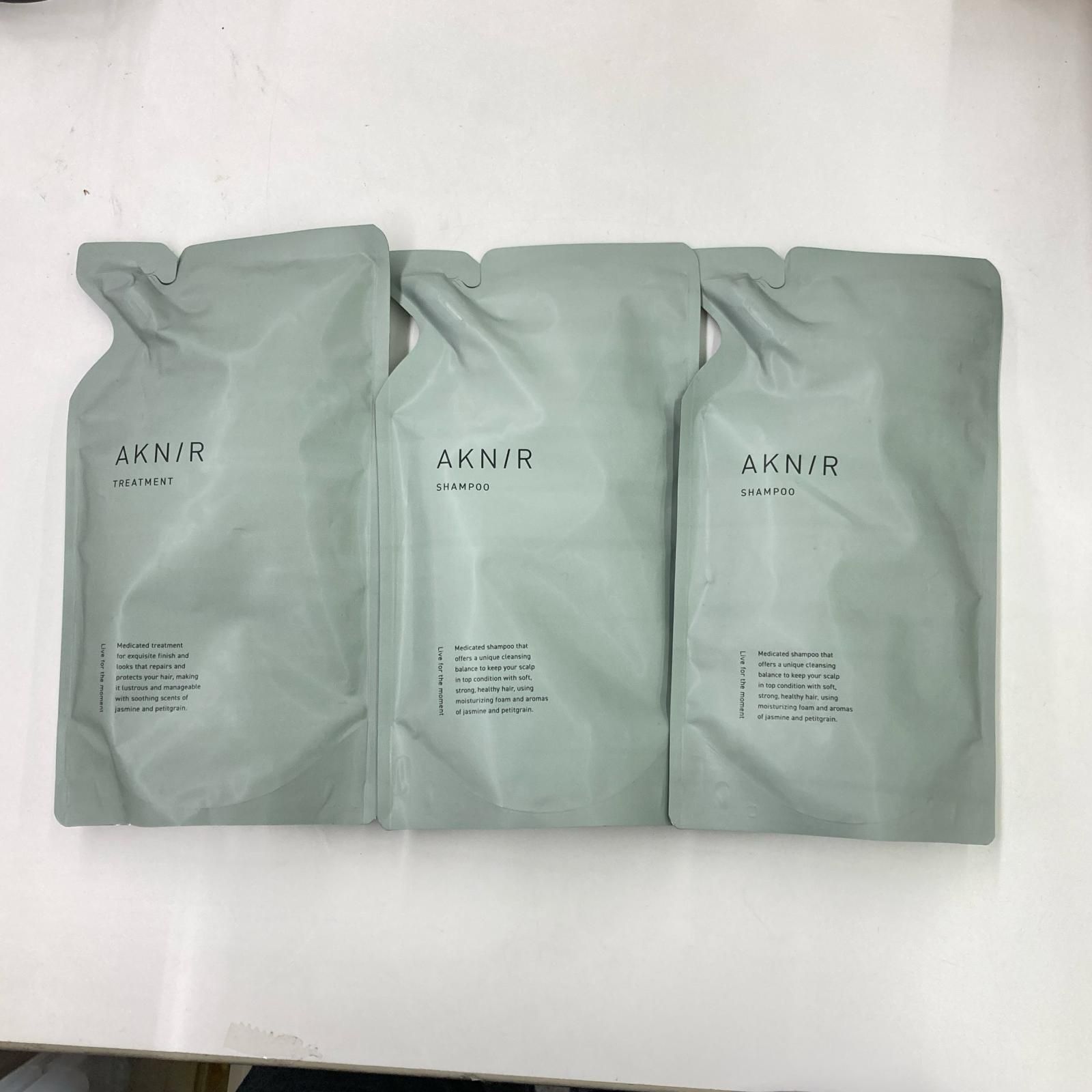 【新品未使用】AKNIR 薬用シャンプー　トリートメント 詰替セット2セット Amazon | 【詰め替え用】AKNIR アクニー 公式 薬用 ヘア シャンプー