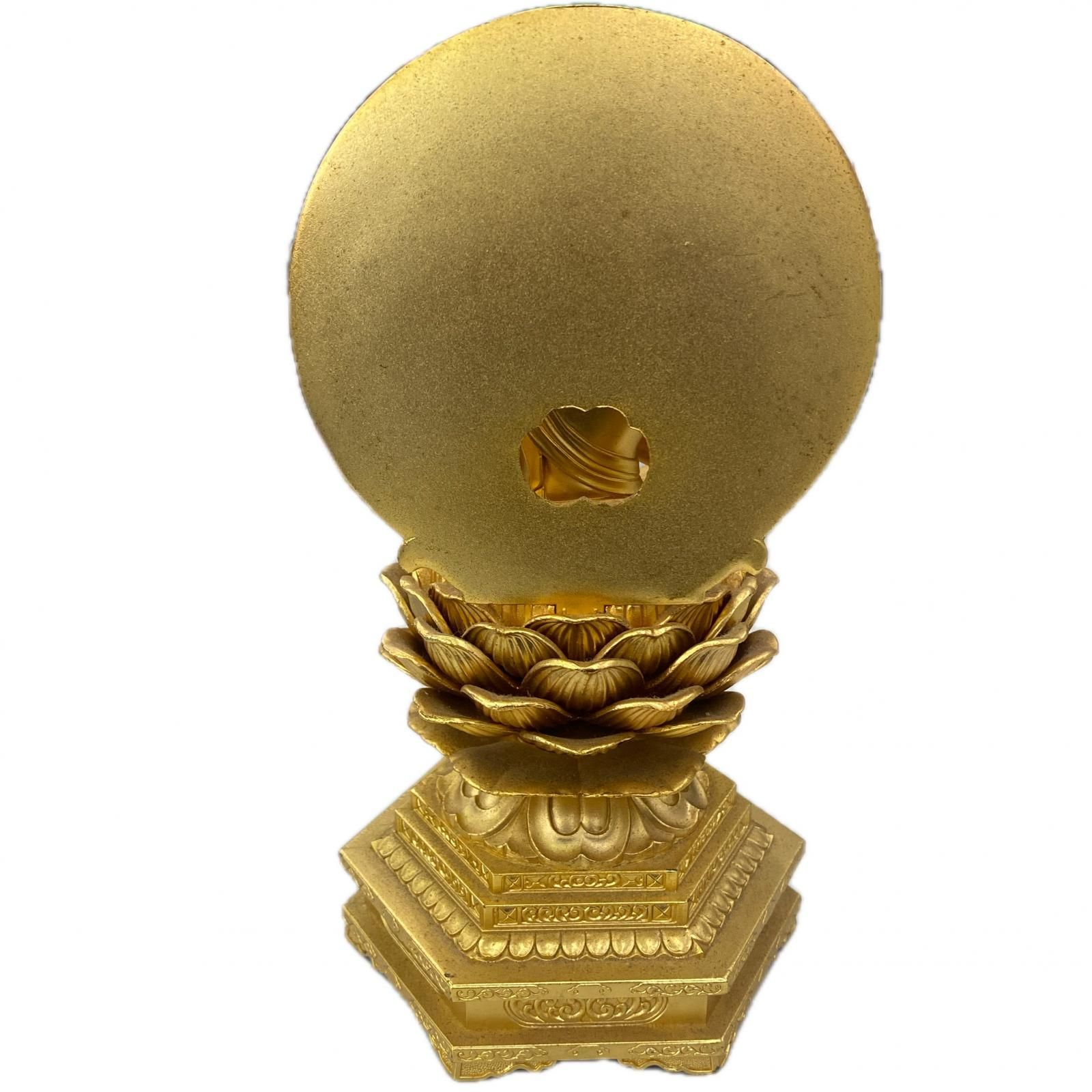 186001 大日如来（だいにちにょらい）金メッキ 21cm [0000000004293] 186001 大日如来（だいにちにょらい）金メッキ 21cm 【公式通販】