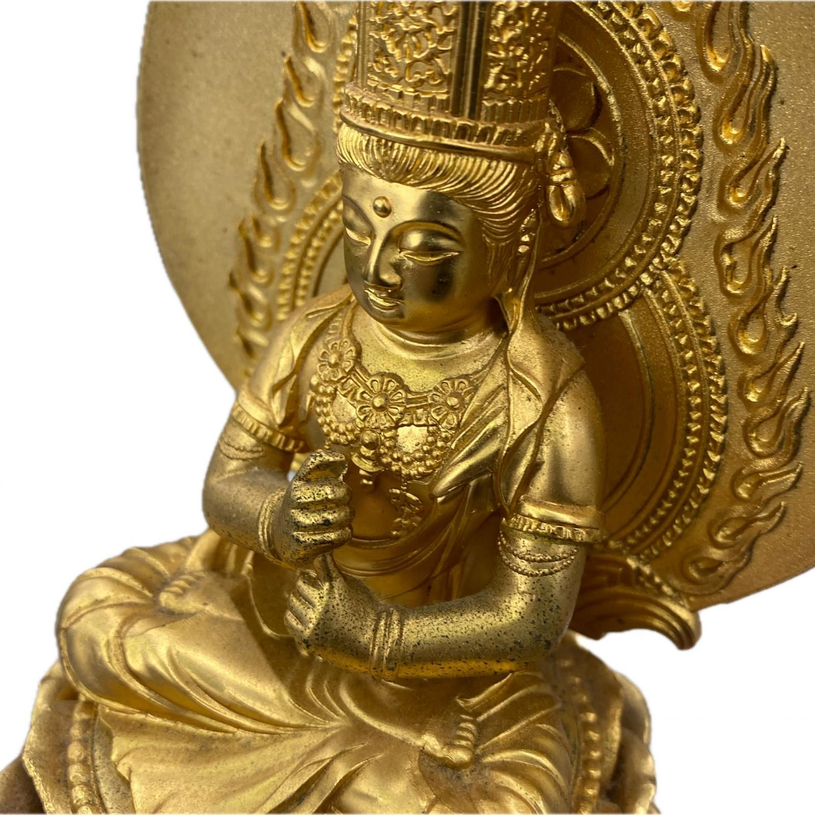 186001 大日如来（だいにちにょらい）金メッキ 21cm [0000000004293] 186001 大日如来（だいにちにょらい）金メッキ 21cm 【公式通販】