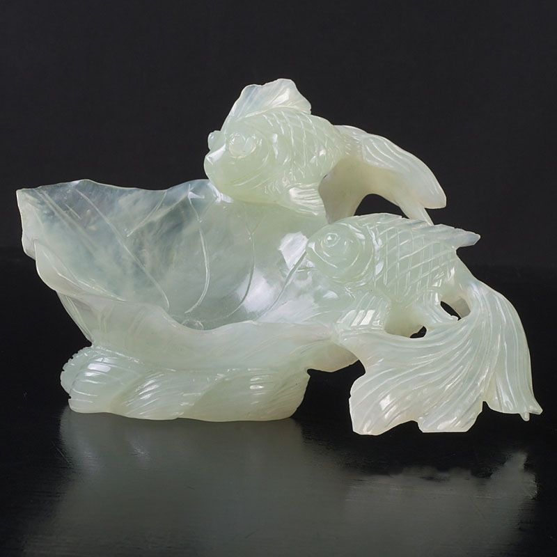 中国の玉石の彫り物 中国 玉石翡翠彫刻 神獣果実刻 根付 紙鎮 置物 C R5855 - メルカリ