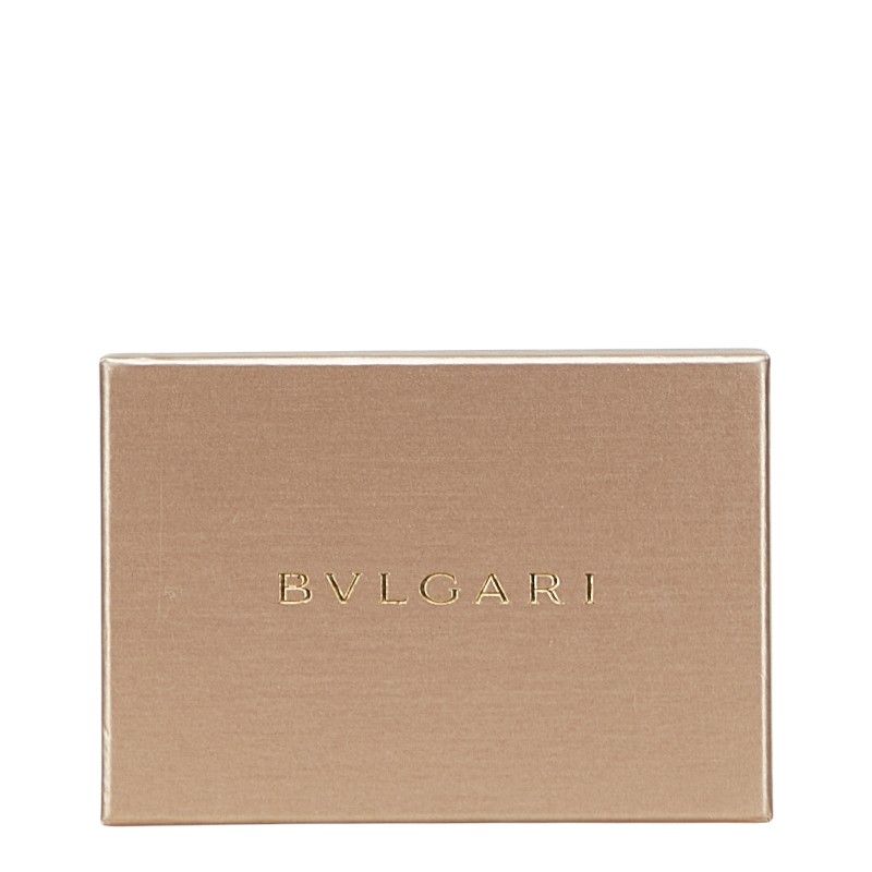 ブルガリ フラグメントケース コインケース ブラック レザー メンズ BVLGARI【1-0216421】