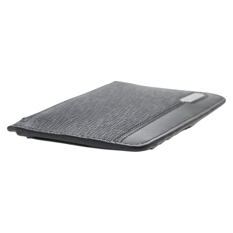 ブルガリ フラグメントケース コインケース ブラック レザー メンズ BVLGARI【1-0216421】