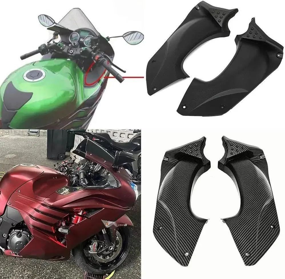 送料無料】川崎 Ninja ZX14R (2006-2011) 専用 仪表盖板整流罩 碳纤纹