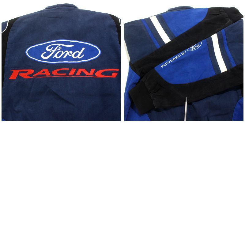 JH Design Ford フォード Racing レーシングジャケット企業 JH Design Ford フォード Racing レーシングジャケット企業