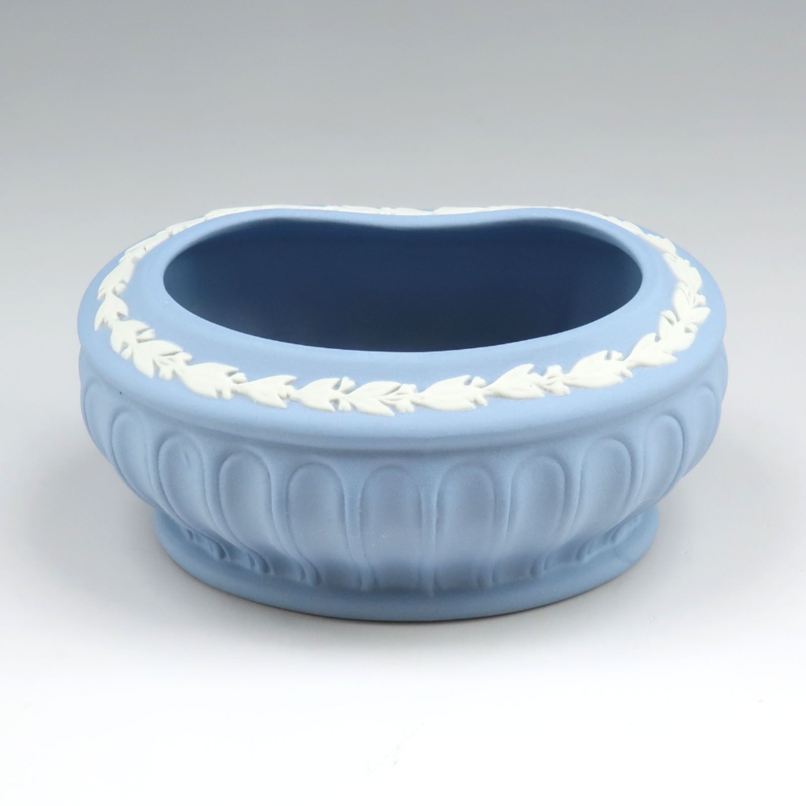 Wedgwood】ウェッジウッド ジャスパー ペールブルー 小物入れ _ 置物