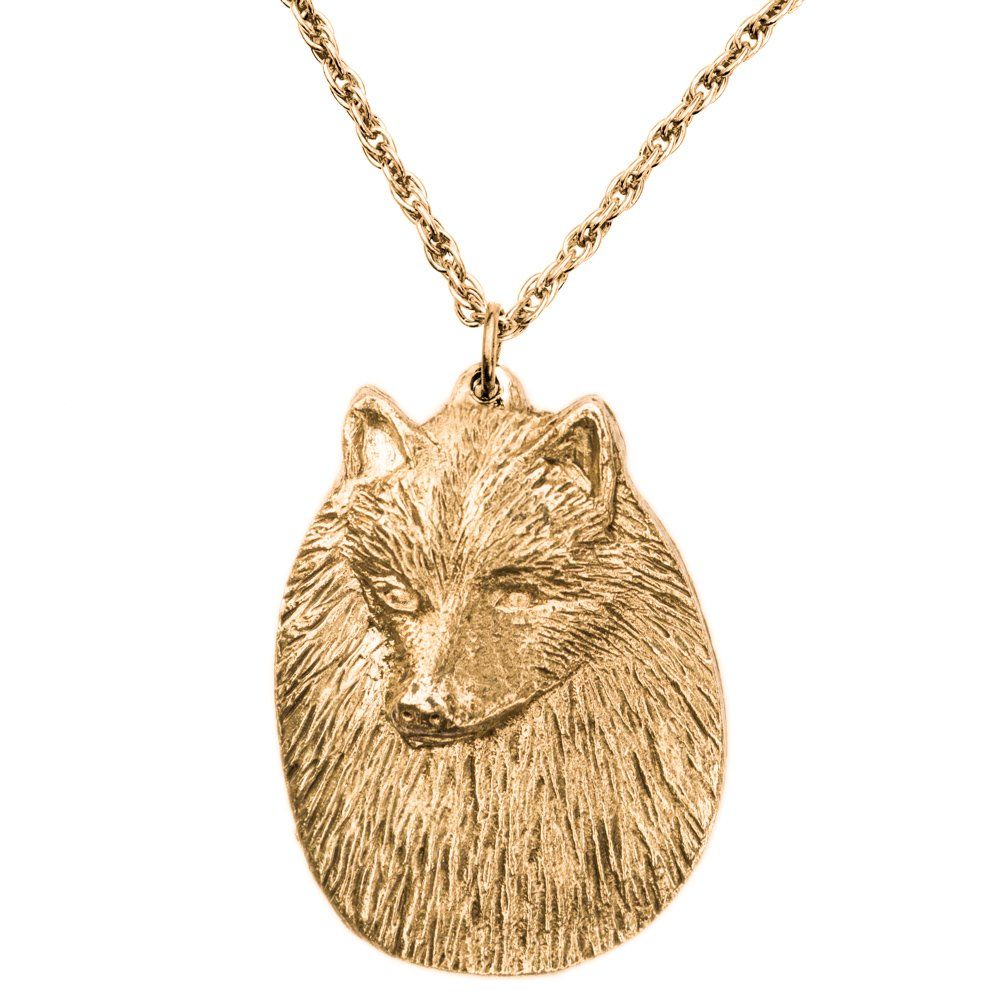 ジャーマンスピッツ イギリス製 アート ドッグ ペンダント ネックレス コレクション 