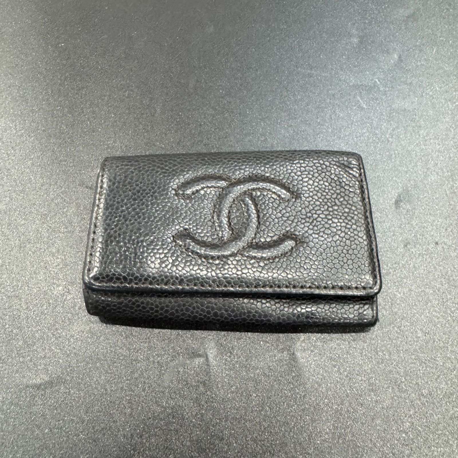 シャネル キーケース 黒 B25102266 - メルカリ