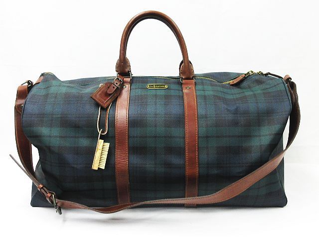 POLO Ralph Lauren ラルフローレン 2way 大容量 ボストンバッグ PVC