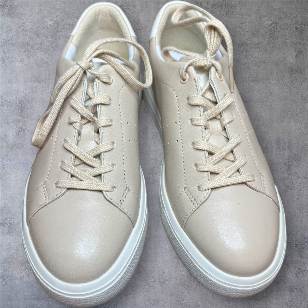 美品】アシックス ASICS ペダラ pedala レザースニーカー 23.5cm