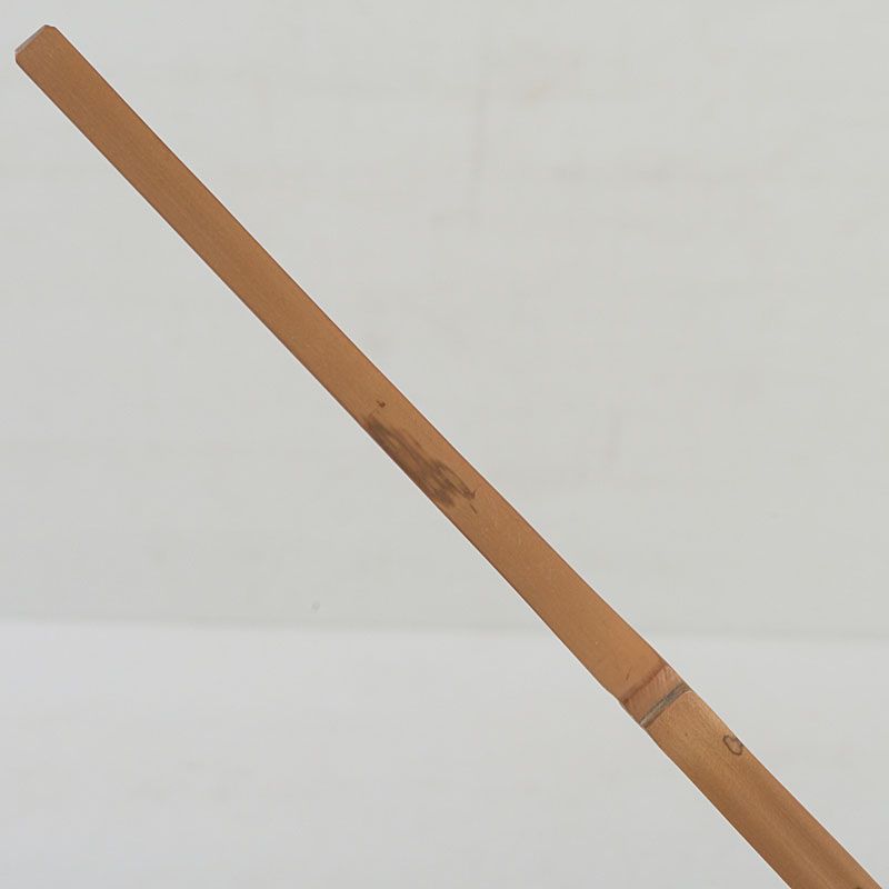 茶道具 影林宗篤作 白竹 茶杓 銘「汐汲」 小林太玄書付 共筒共箱 V