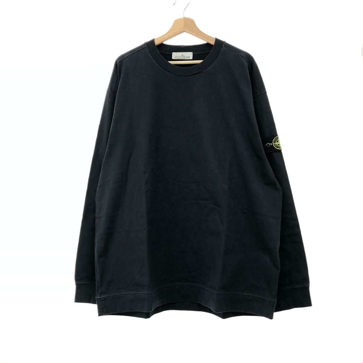STONE  長袖カットソー STONE ISLAND ストーンアイランド 長袖カットソー サイズ:3XL ブラック