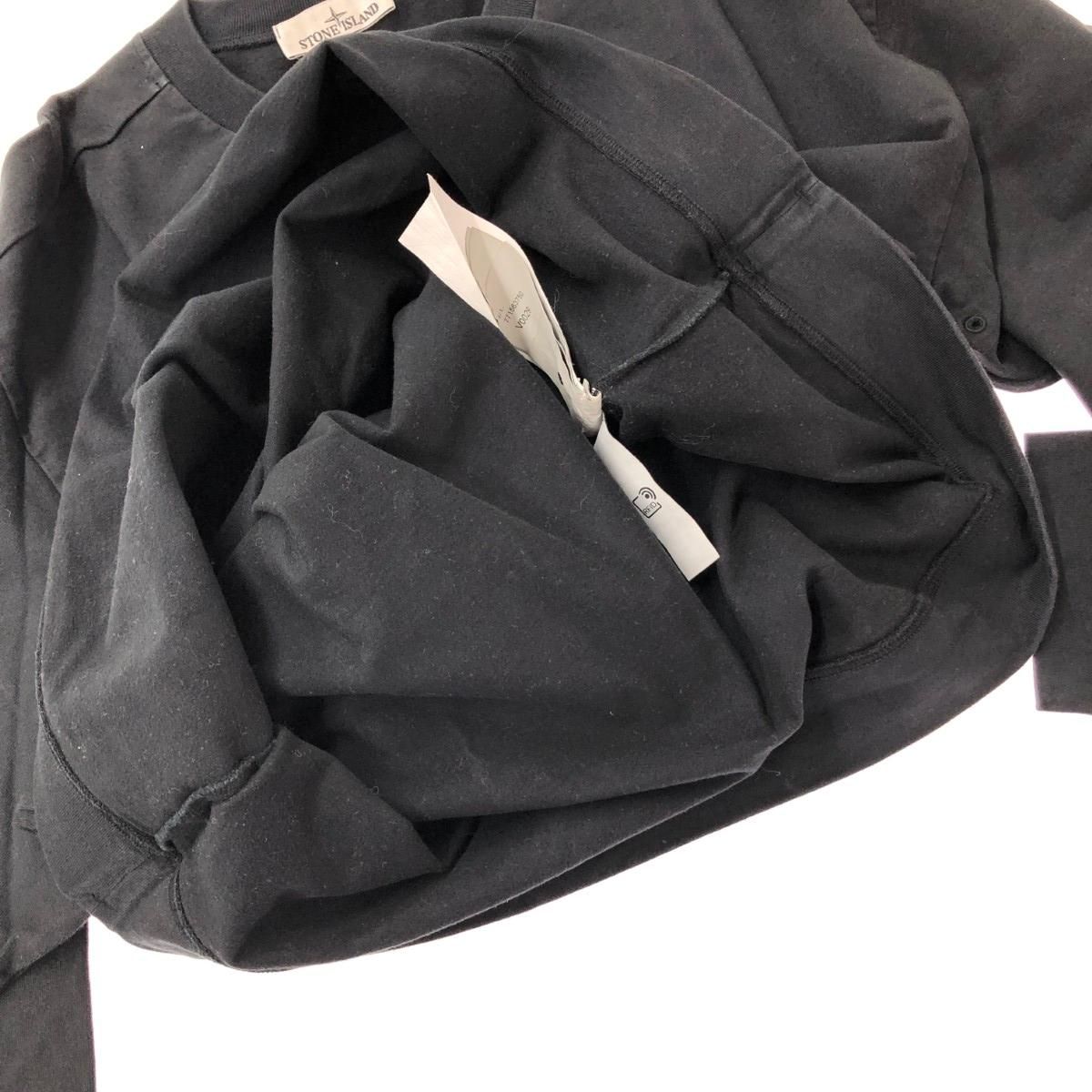 STONE ISLAND ストーンアイランド 長袖カットソー サイズ:3XL ブラック