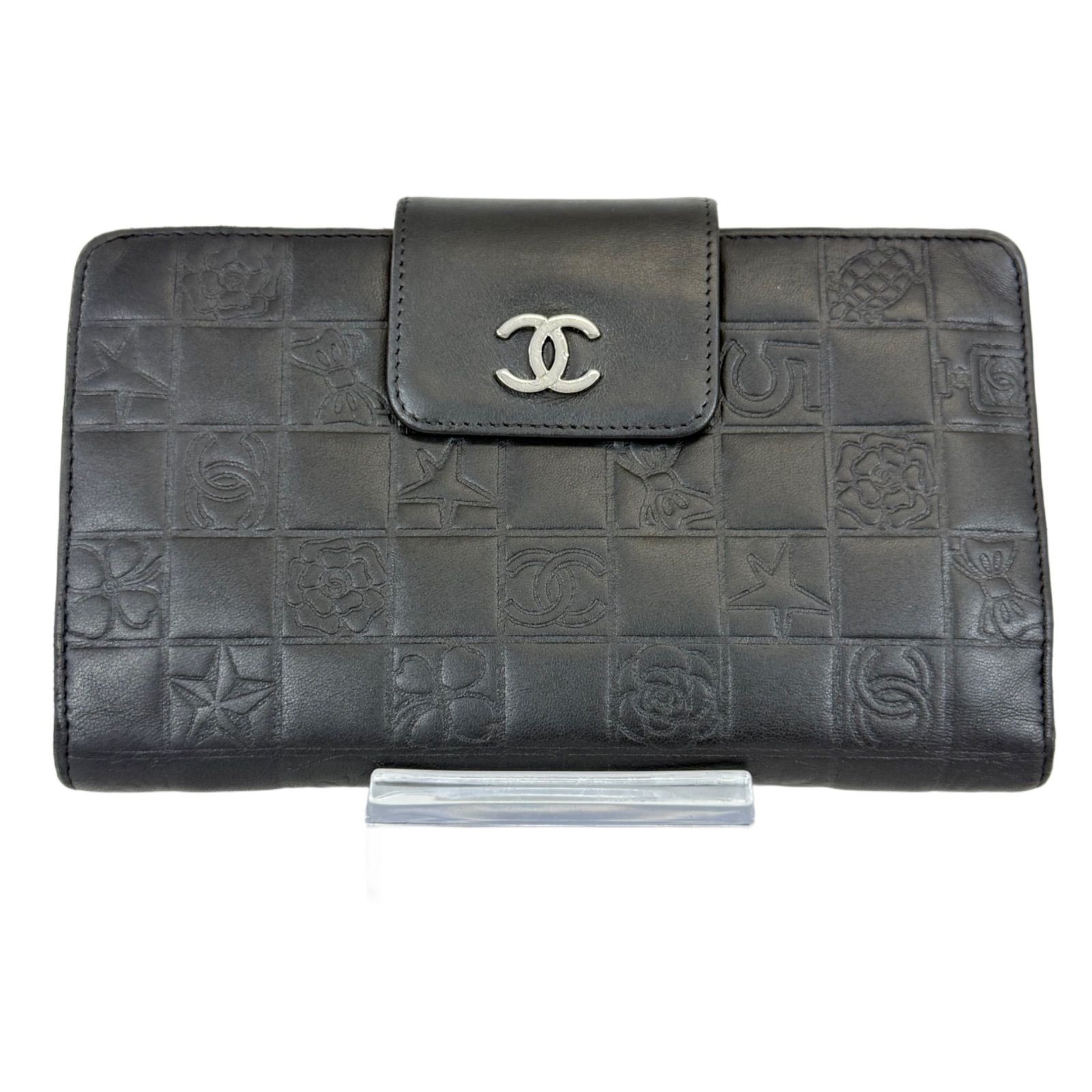 人気・美品】CHANEL シャネル ラムスキン アイコンライン ココマーク