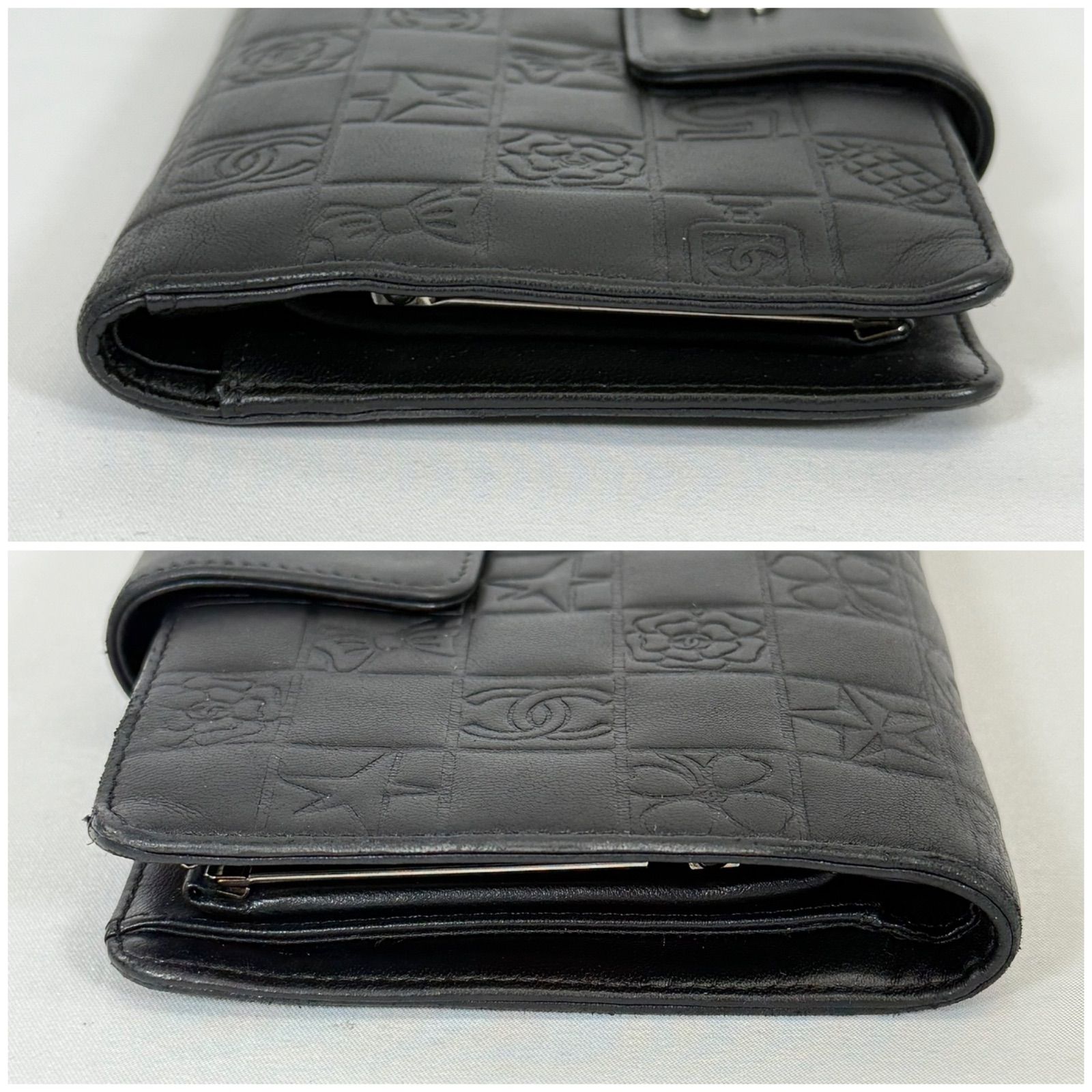 人気・美品】CHANEL シャネル ラムスキン アイコンライン ココマーク