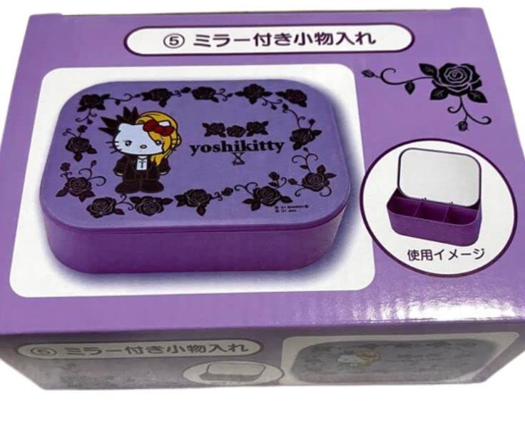 【新品未使用】X JAPAN YOSHIKI ヨシキティミラー小物入れ整理に！ X JAPAN YOSHIKI yoshikitty（ヨシキティ）2021年 ミラー付き小物いれ