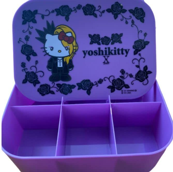 【新品未使用】X JAPAN YOSHIKI ヨシキティミラー小物入れ整理に！ X JAPAN YOSHIKI yoshikitty（ヨシキティ）2021年 ミラー付き小物いれ