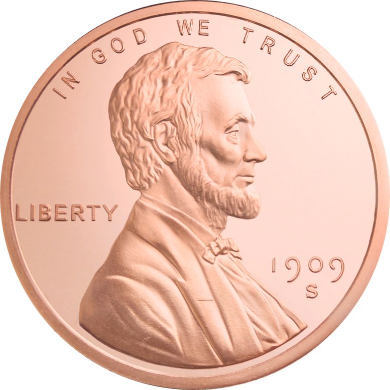 カプセル付き] (新品) アメリカ「リンカーン ウィートセント」純銅